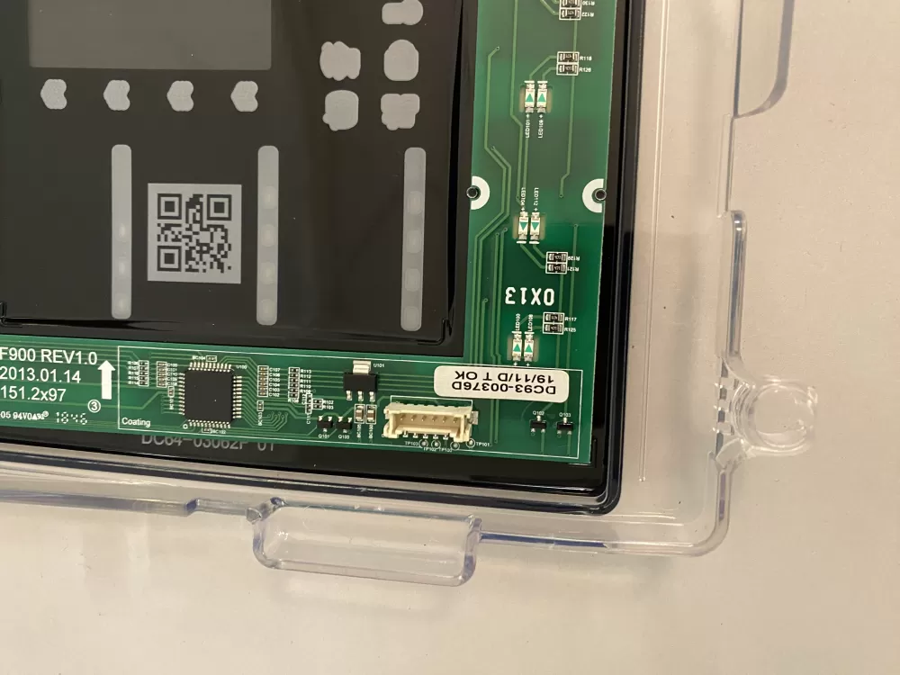 Samsung DC92-01607J DC94-06643A Dryer UI Control Board  AZ107256 | BK538