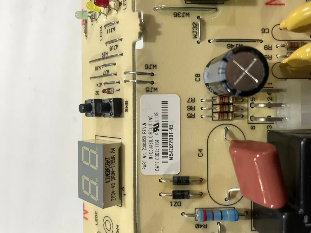 Kenmore 2304050 Refrigerator Control Board AZ183457 | Wm2703
