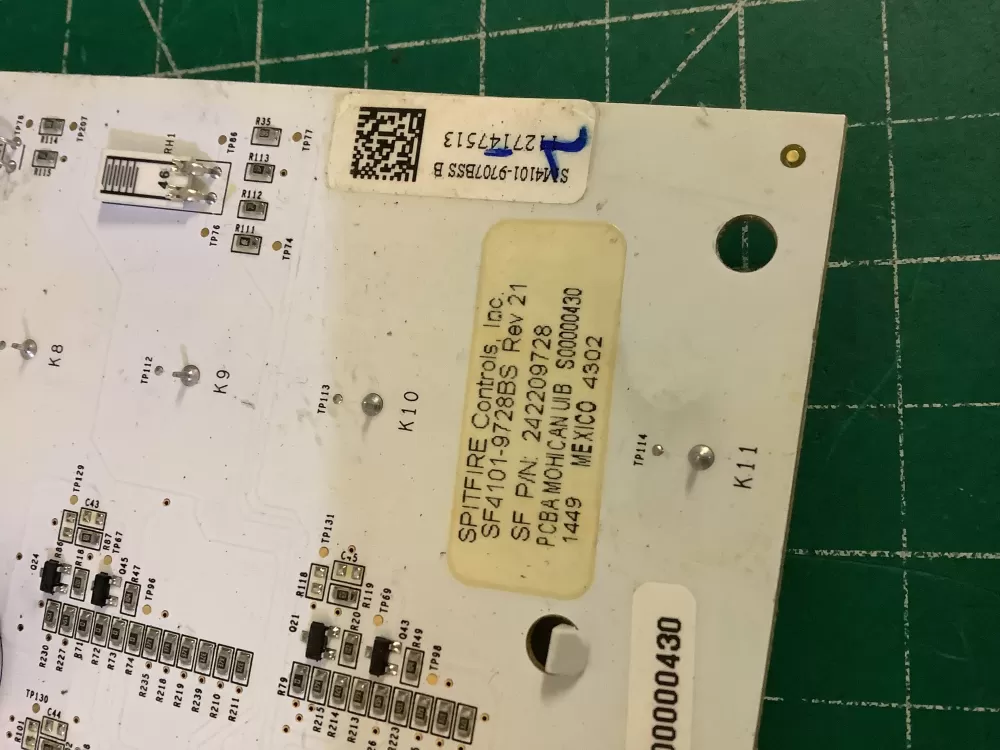 Frigidaire Refrigerator Dispenser Control Board 242209728 AZ190056 | NR2100