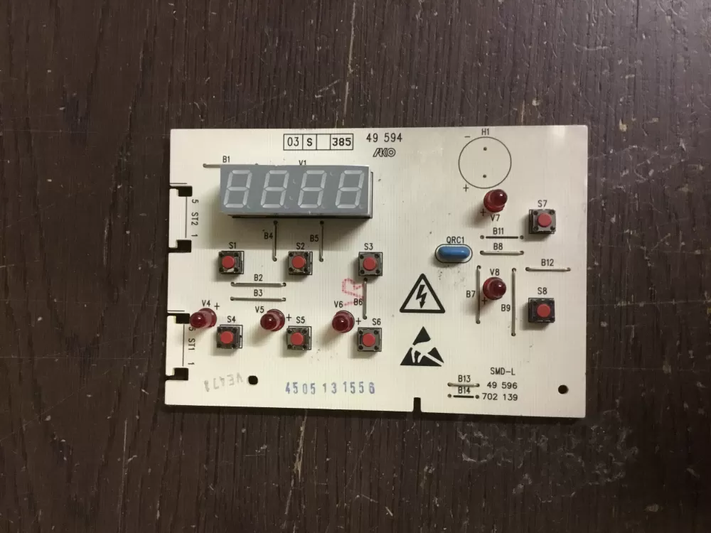 Asko 8064260 702139 49-594 49-596 Dryer Control Board AZ6731 | NR480