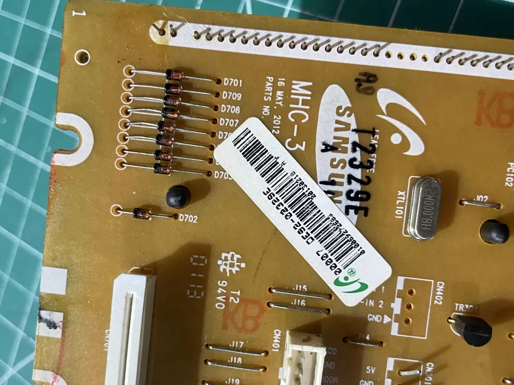 Samsung DE92 02329E Microwave Control Board Panel AZ193429 | Wm605