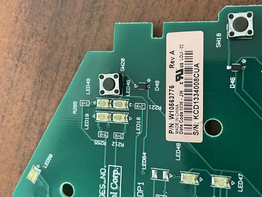 Whirlpool W10563776 Washer Control Board AZ47839 | Wm698