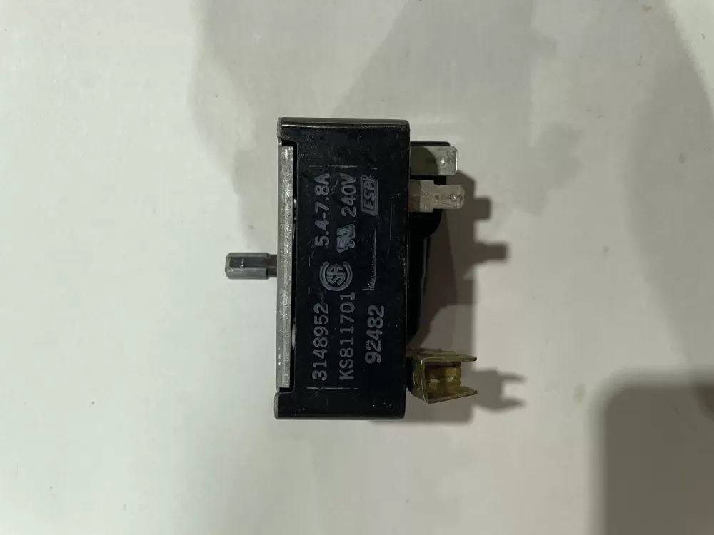 Amana  Estate  Kenmore  Kitchen Aid  Magic Chef  Maytag  Roper  Whirlpool 3148952 WP3148952 Range Infinite Burner Switch