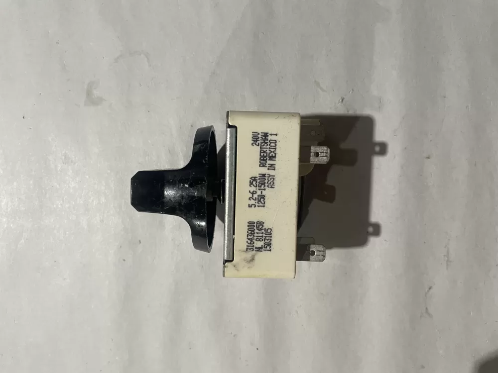 Kenmore AP3890378 1155394 316021500 Range Infinite Switch AZ190941 | KM2334