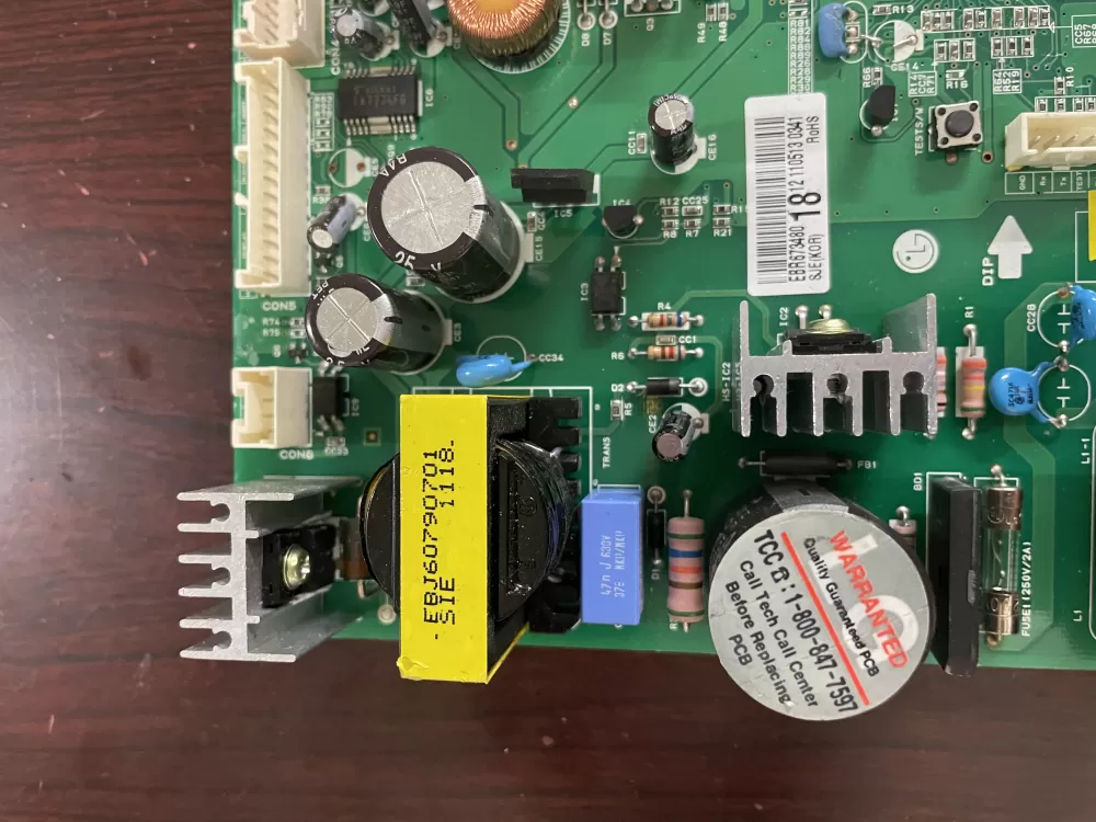LG EBR67348018 Refrigerator Control Board AZ68798 | KM1783
