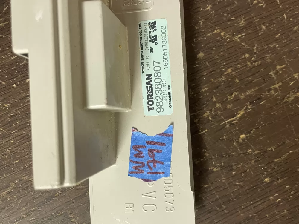 GE Dishwasher 165D5173G002 Control Board AZ48963 | Wm1791