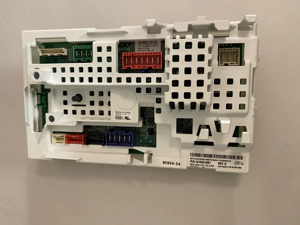 Whirlpool AP5803401 W10581897 PS8768789 Washer Control Board AZ111091 | BK1880