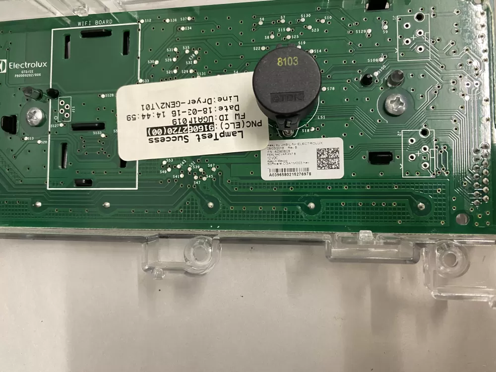 Electrolux Dryer A00994203 914914050 A03965802  Control board AZ211026 | BK1380