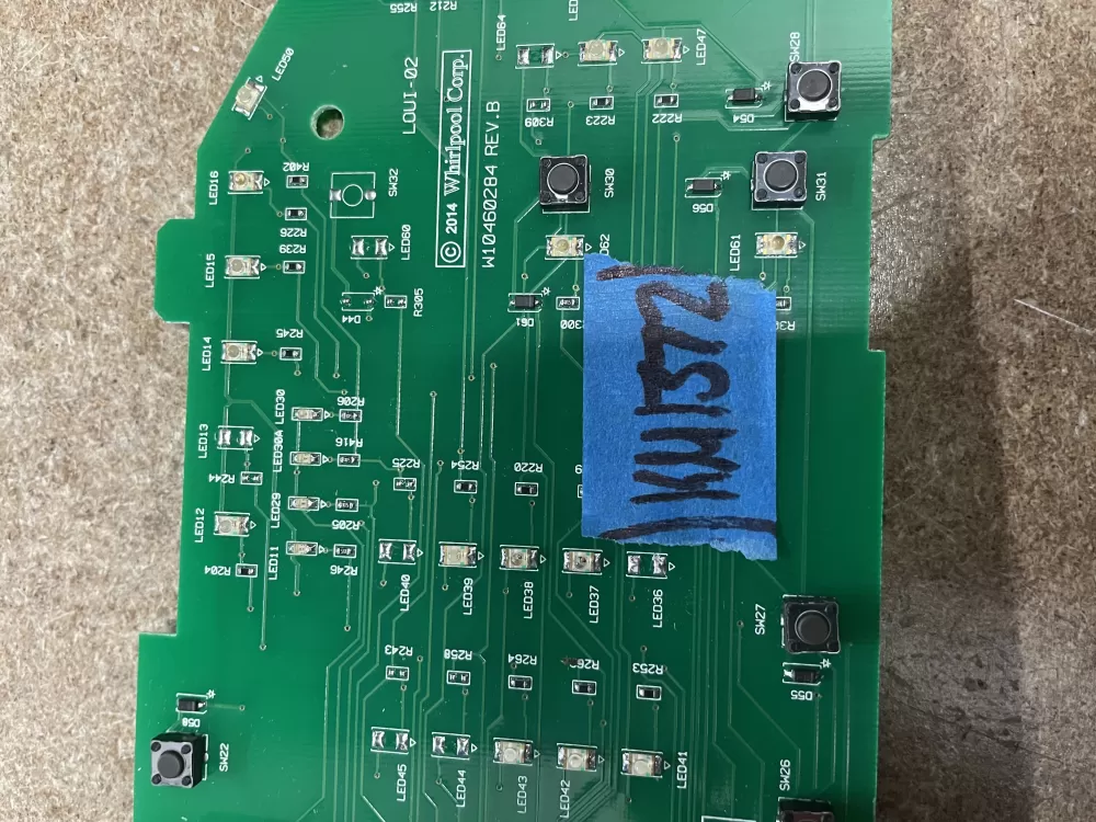 Whirlpool W10544205 WPW10536854 W10536854 Washer Control Board AZ9400 | KM1372