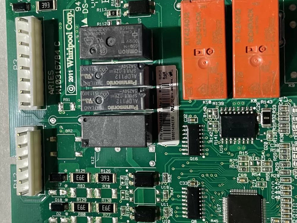 Whirlpool W10743957 Refrigerator Control Board AZ189158 | KM2646