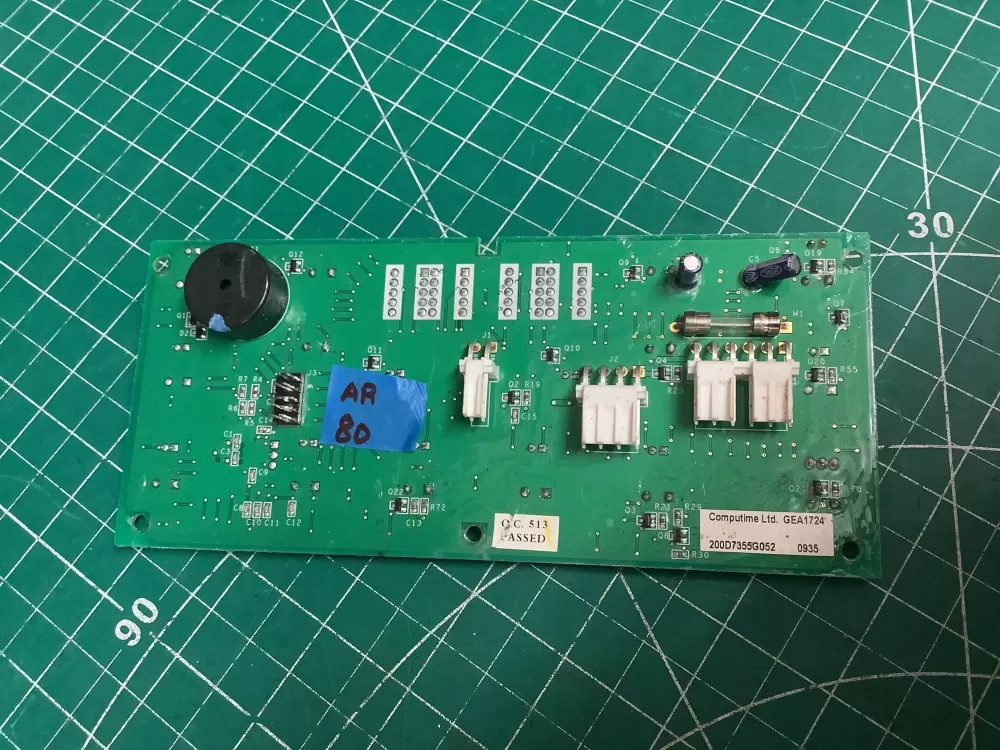 GE 200D7355G052 WR55X10802 Refrigerator Control Board AZ204744 | AR80