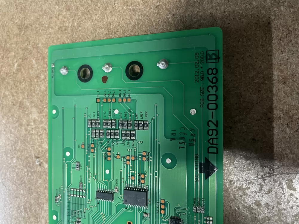 Samsung DA92-00368B Refrigerator Control Board Dispenser AZ6941 | KM1536