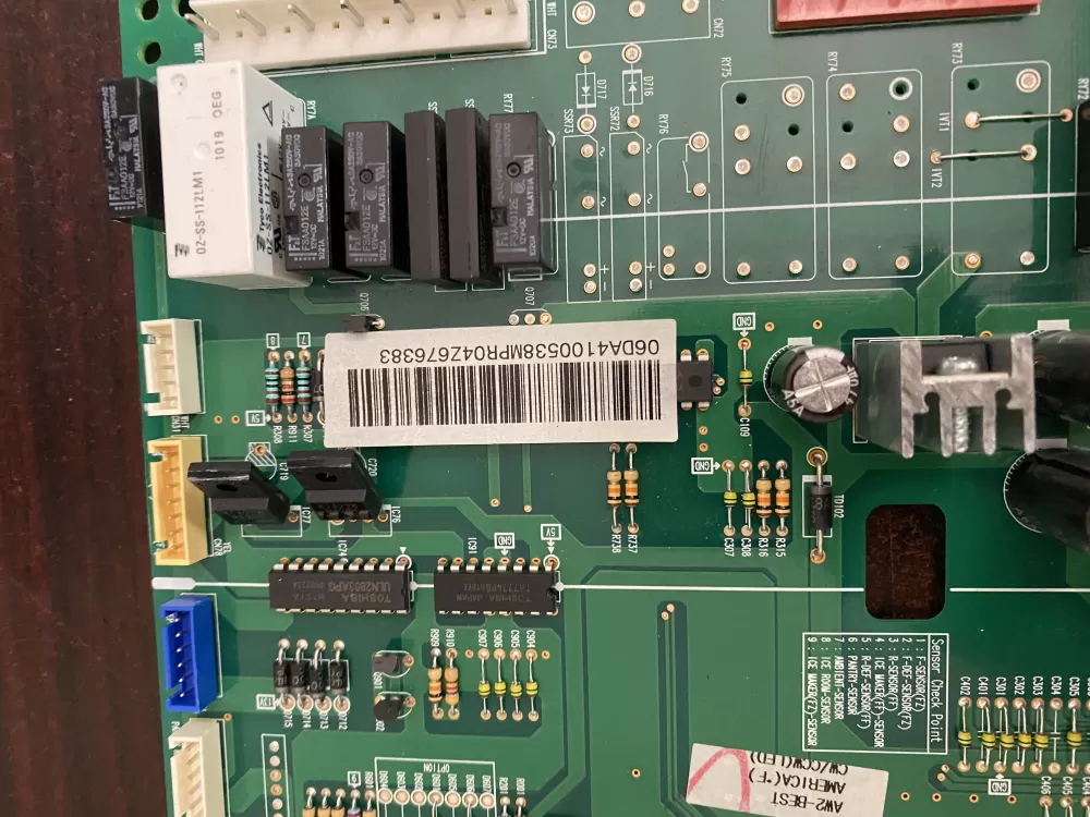 Samsung DA41 00538M Refrigerator Control Board AZ37073 | BK370