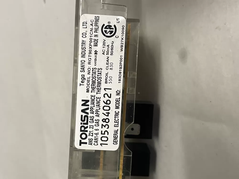 GE Kenmore 183D8192P001 Stove Control AZ227211 | Wm1758