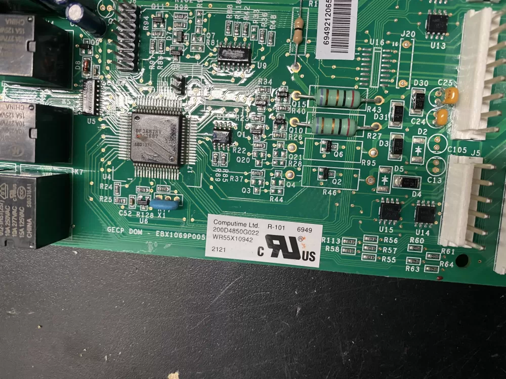 GE WR55X10942 WR55X10942C Refrigerator Control Board AZ12295 | BK1042