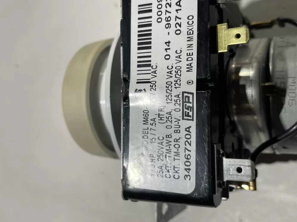 Whirlpool 3406720A PD00055932 3406720 529119 Dryer Timer AZ113066 | Wm730
