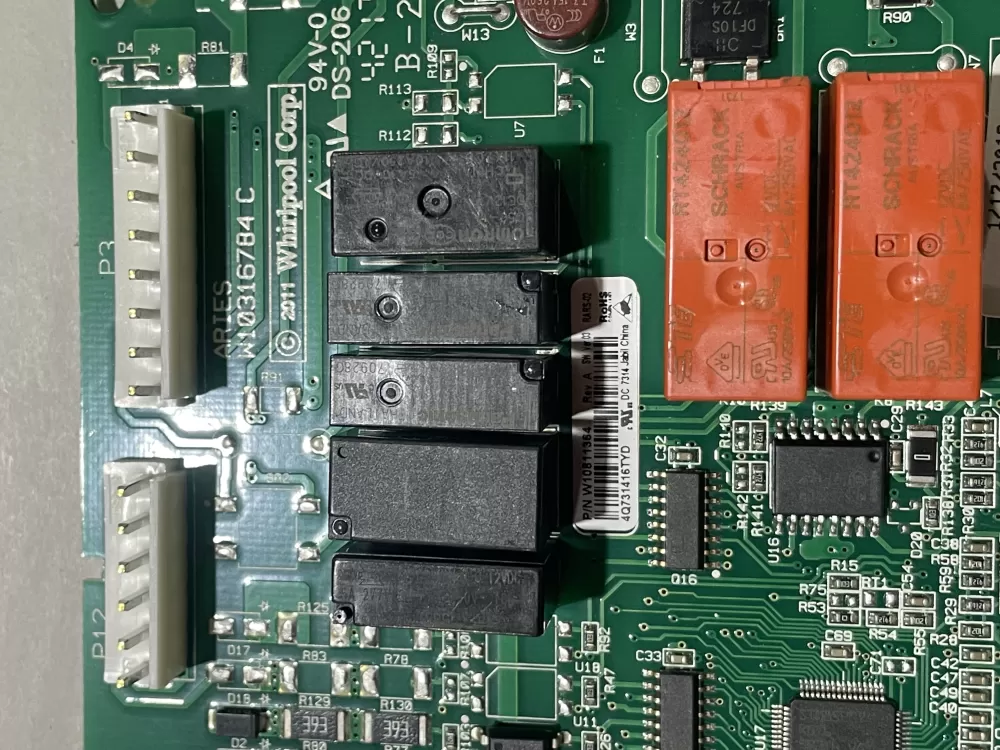 Whirlpool W10843055 Main Control Board AZ190259 | KM2565