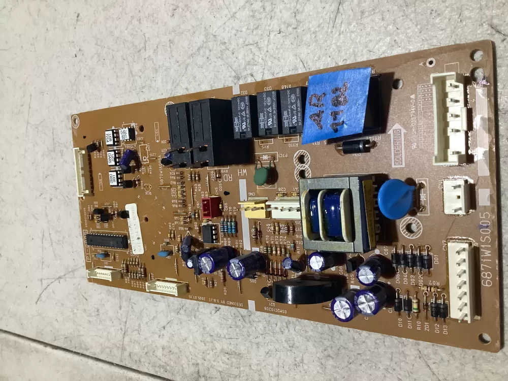 LG 6871W1S005D Microwave Oven Control Board AZ112427 | AR1182