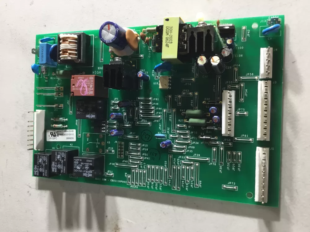 GE 200D6221G010 EBX1110P003 WR55X10552 Refrigerator Control Board