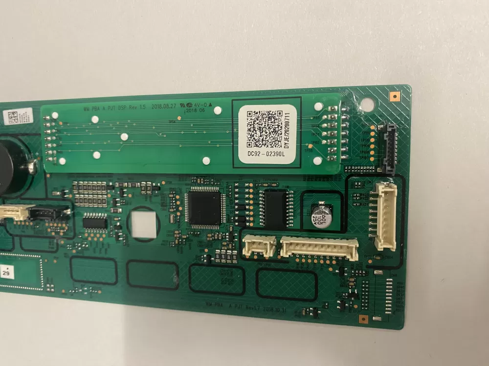 Samsung DC92 02390L Dryer Control Board AZ227366 | BK1928