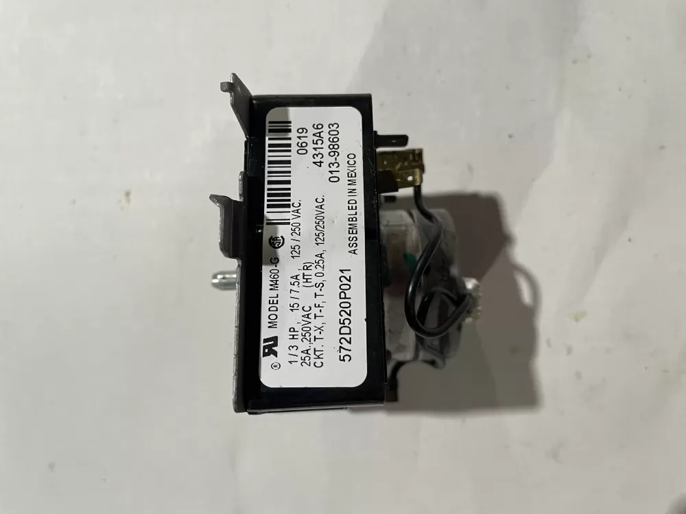 GE 572D520P021 WE4M271 Dryer Timer