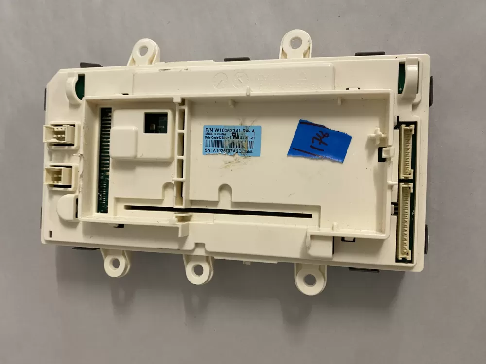 Whirlpool W10352341 Dryer Control Board AZ209214 | BK178