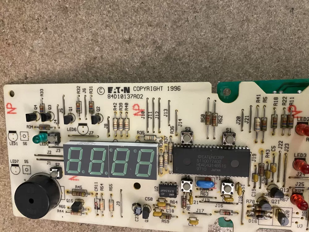 GE Oven Range control board 84D10137A02 AZ73261 | BK990