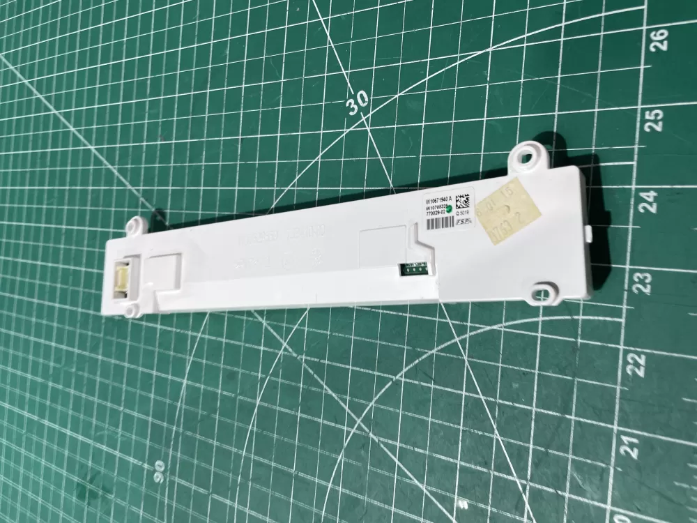 Whirlpool W10671940A Dishwasher Control Board Interface