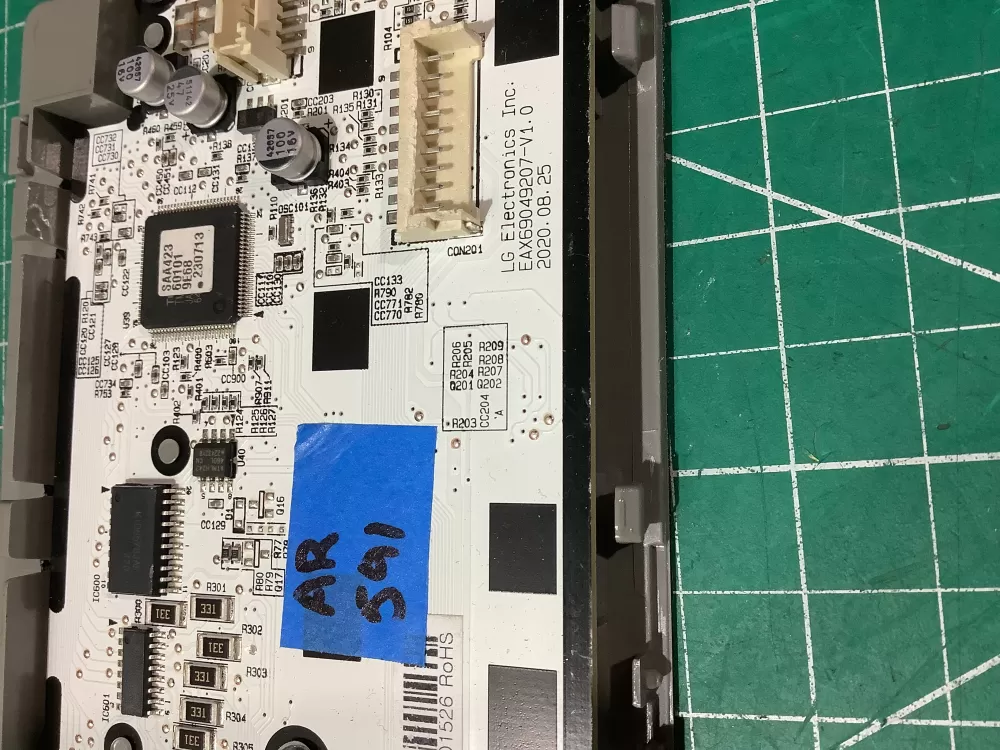 LG EBR89301 Refrigerator Control Board User Interface AZ194130 | AR591