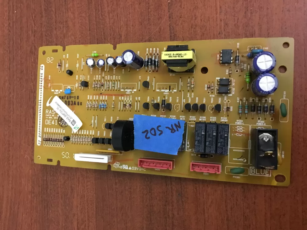 Samsung GE DE41-00350A Microwave Control Board AZ34878 | NR502