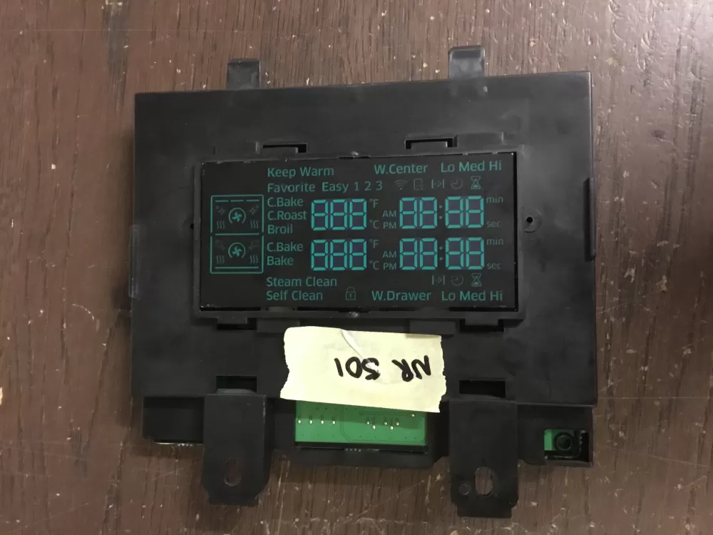 Samsung DG61-01233A Range Oven Control Board Display AZ8165 | NR501