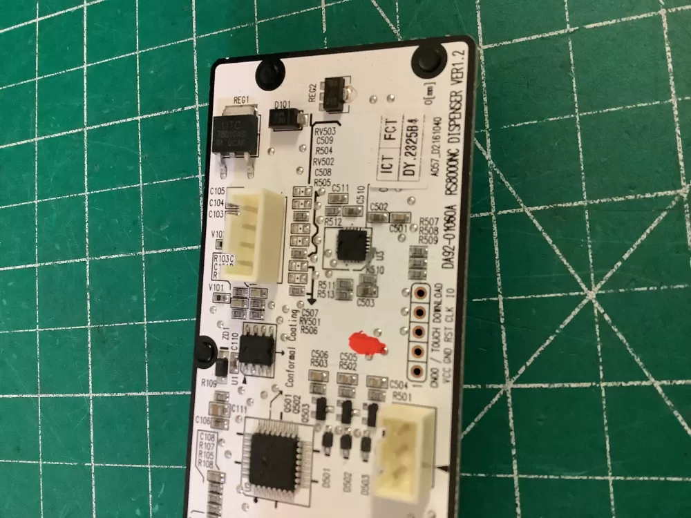 Samsung DA92-01060A Refrigerator Control Board Dispenser AZ192133 | NR613