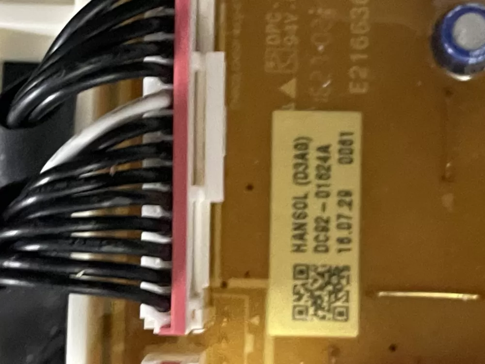 Samsung DC92 01624A Washer Control Board AZ22489 | WMV83