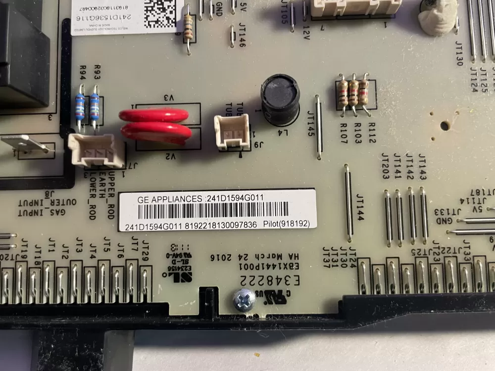 GE WE04X25559 241D1594G011 241D1536G115 Dryer UI Control Board AZ196881 | Wmv888