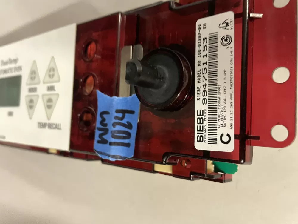 GE WB27K10143 WB11K10013 183D6012P003 Range Oven Control Board AZ216502 | Wm1024