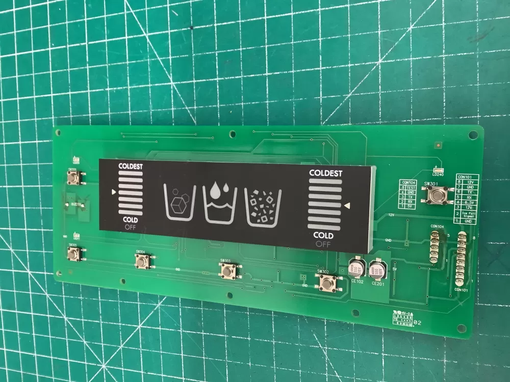 EBR79329402 LG Refrigerator Display Circuit Board