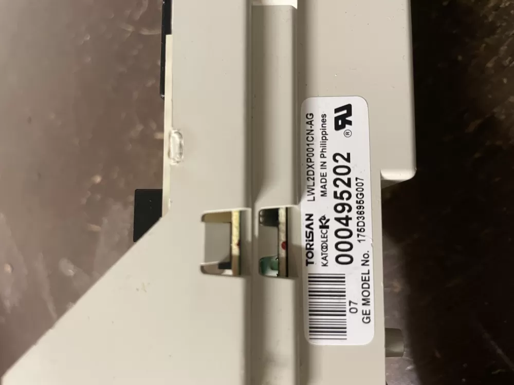 GE 175D3695G007 Washer Control Board Interface AZ56673 | Wmv489