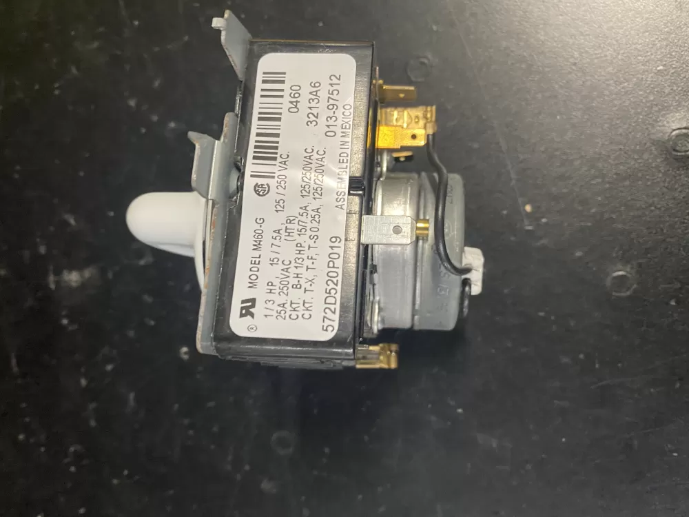 GE 572D520P019 WE4M189 Dryer Timer AZ3649 | BK824