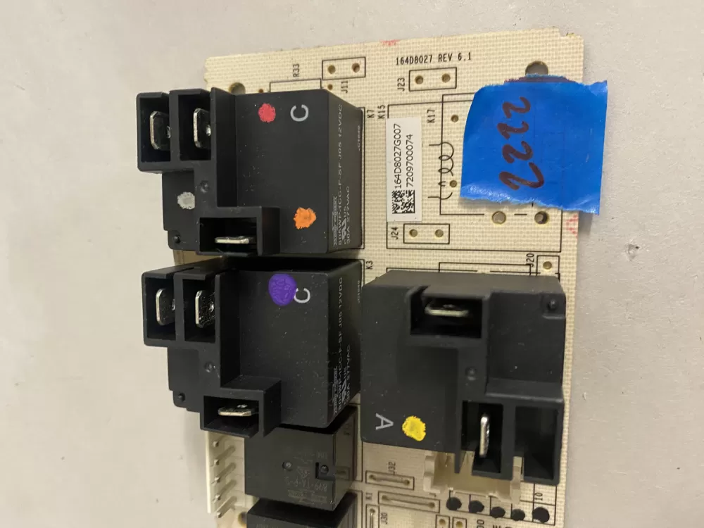 GE 164D8027G007 Wb27t11326 Range Control Board Relay AZ202837 | BK2222