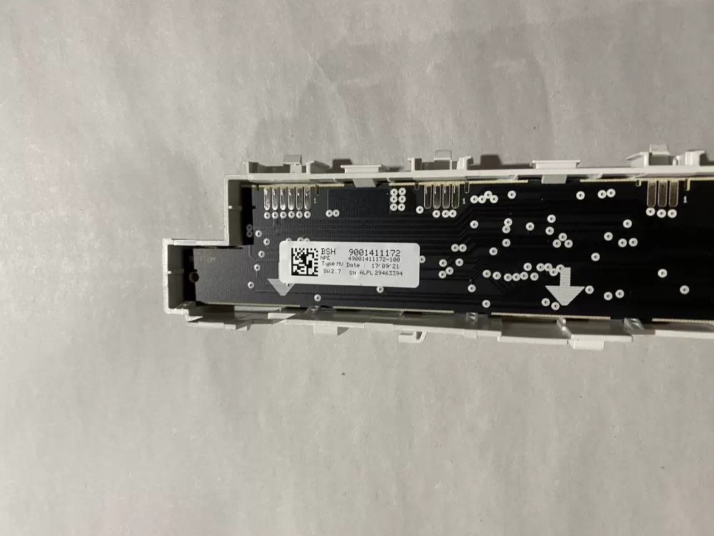 Bosch 9001411172 Dishwasher UI Display Control Board AZ196106 | BK2534