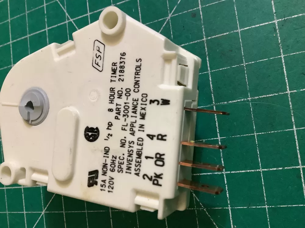 Whirlpool Kenmore W10822278 Refrigerator Defrost Timer AZ170622 | NR2610