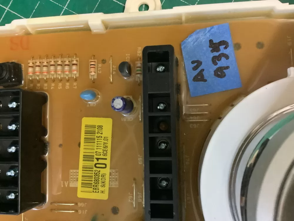 LG EAX62118801 Washer Eax61170508 Control Board AZ213728 | ARV935