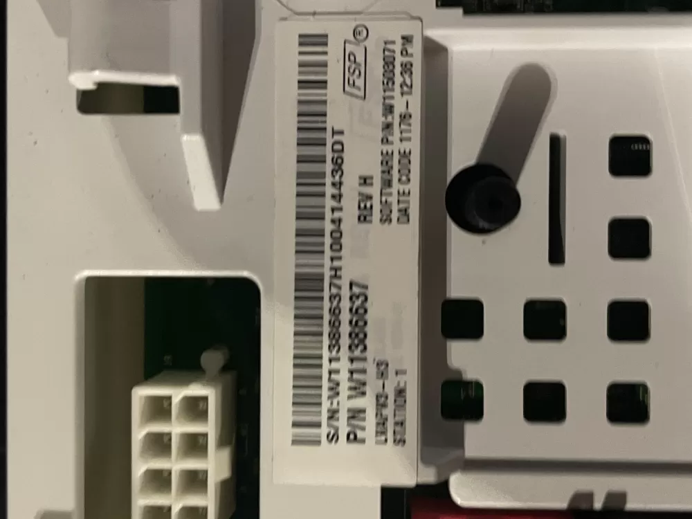 Whirlpool W11386637 W11417466 PS12745506 Washer Control Board AZ38230 | Wm513