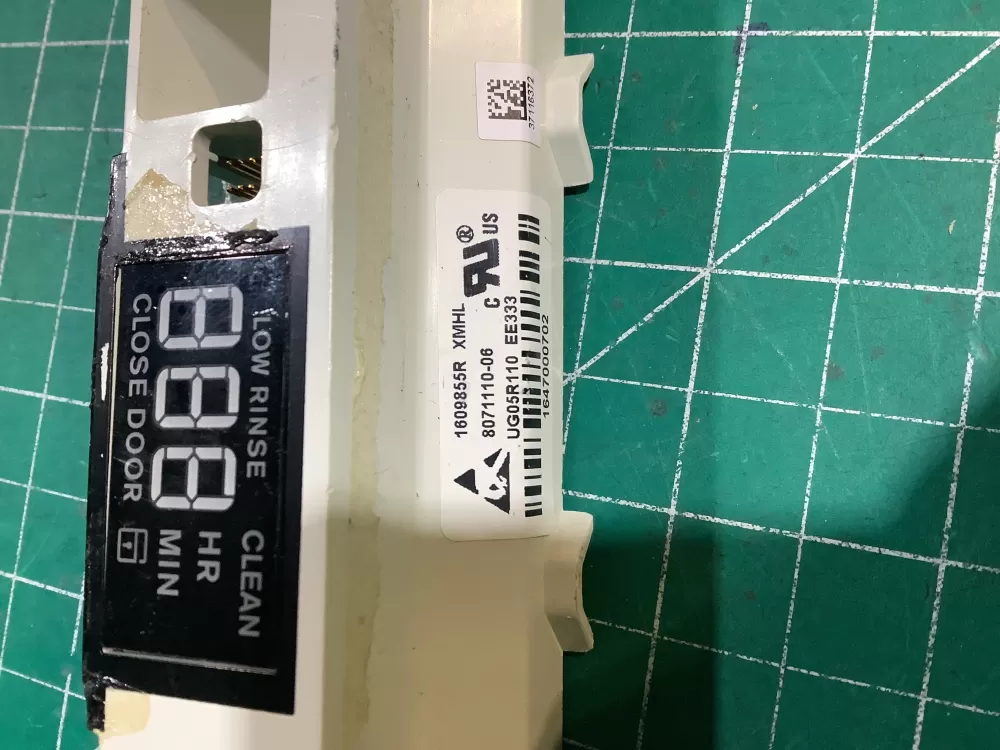 Dishwasher Control Board 609855R 8071110-06 UG05R110 AZ165967 | NR2560