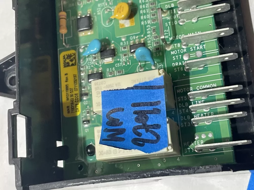 Jenn Air Maytag Whirlpool W10119995 Dishwasher Control Board AZ199742 | Wm2791
