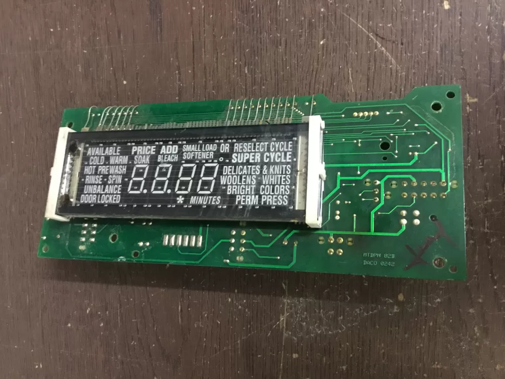 Maytag 2206994 Washer Control Board Display