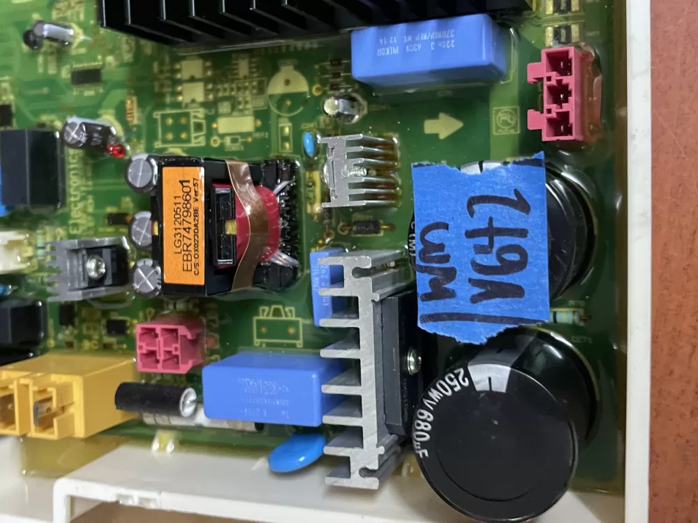 LG Washer Control Board EBR74798601 EBR78263901 AZ98930 | Wmv642