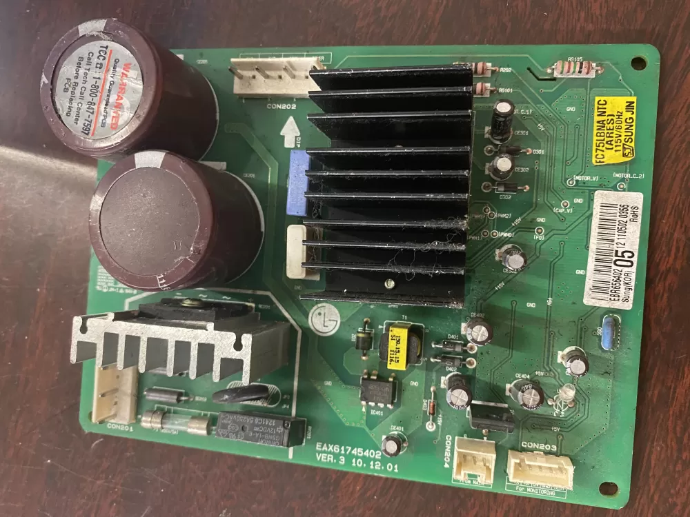 LG AP5605486 EBR65640205 PS3645705 Refrigerator Control Board