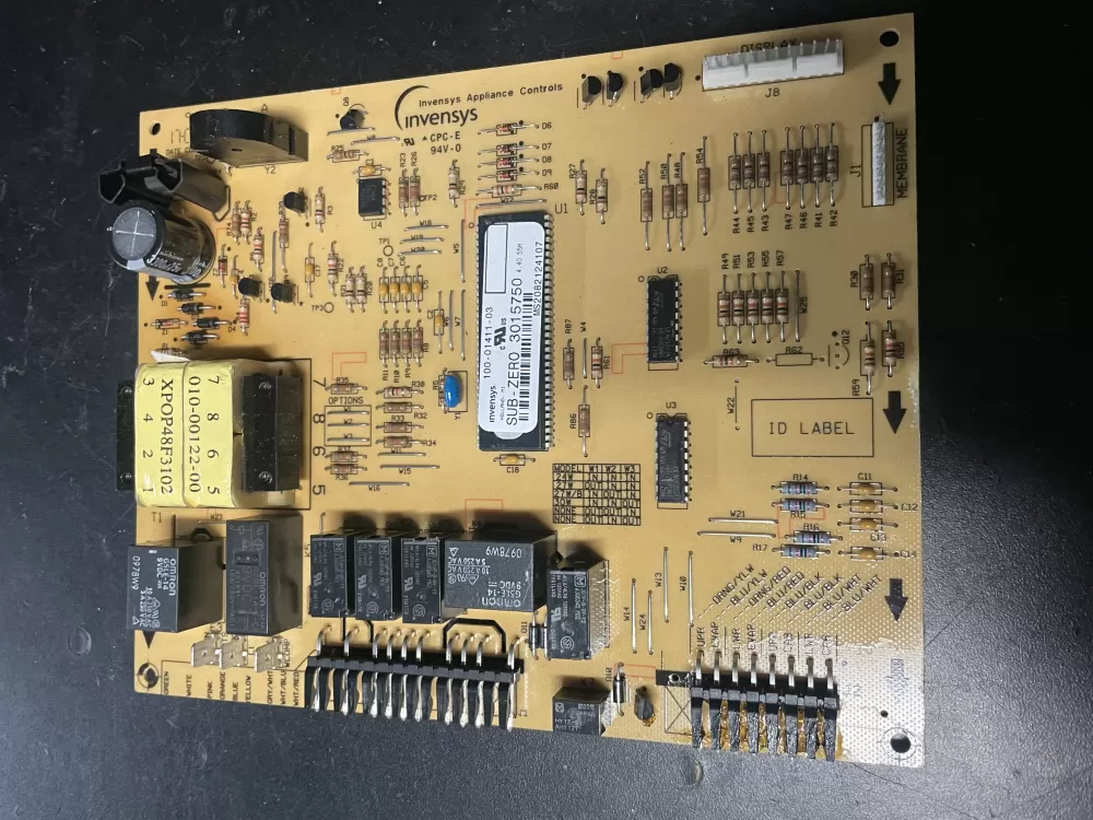 Sub-Zero 3015750  100-01411-03 Refrigerator Main Control Board