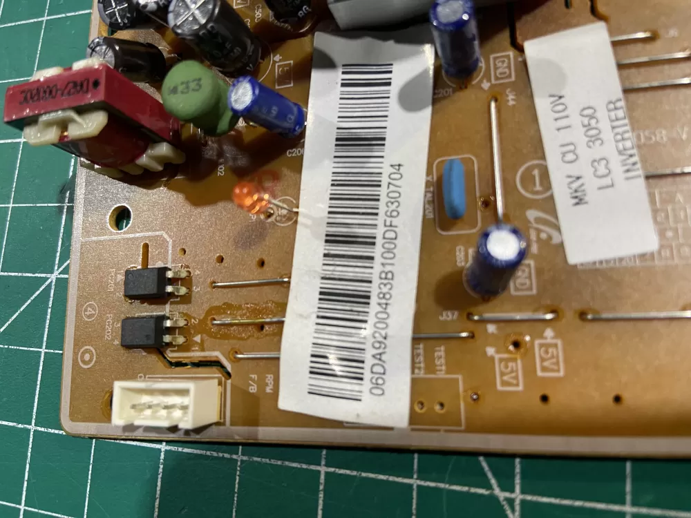 Samsung DA92-00483B Refrigerator Control Board Inverter AZ142679 | NR2400